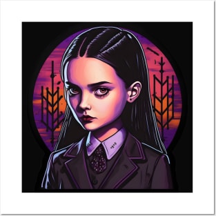 Wednesday Addams - The Addams Family Posters and Art